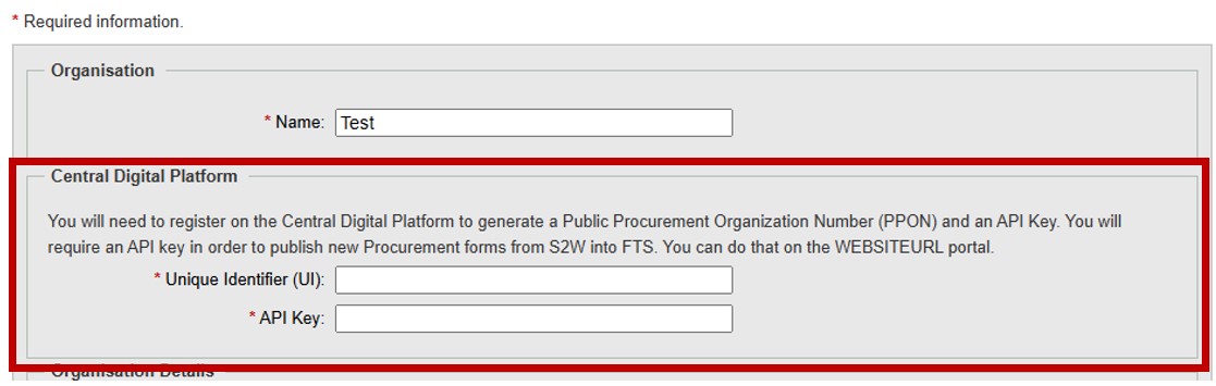 screenshot ob buyer profile page with CDP highlighted.